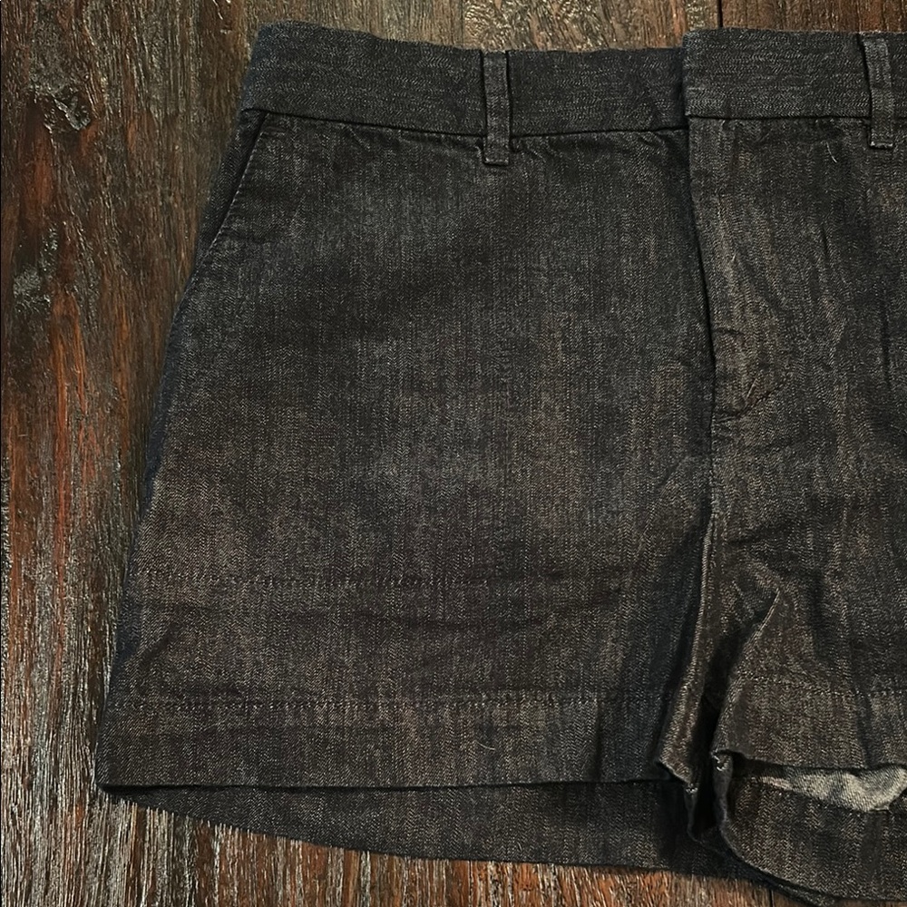 Ann Taylor LOFT Black Chino Shorts